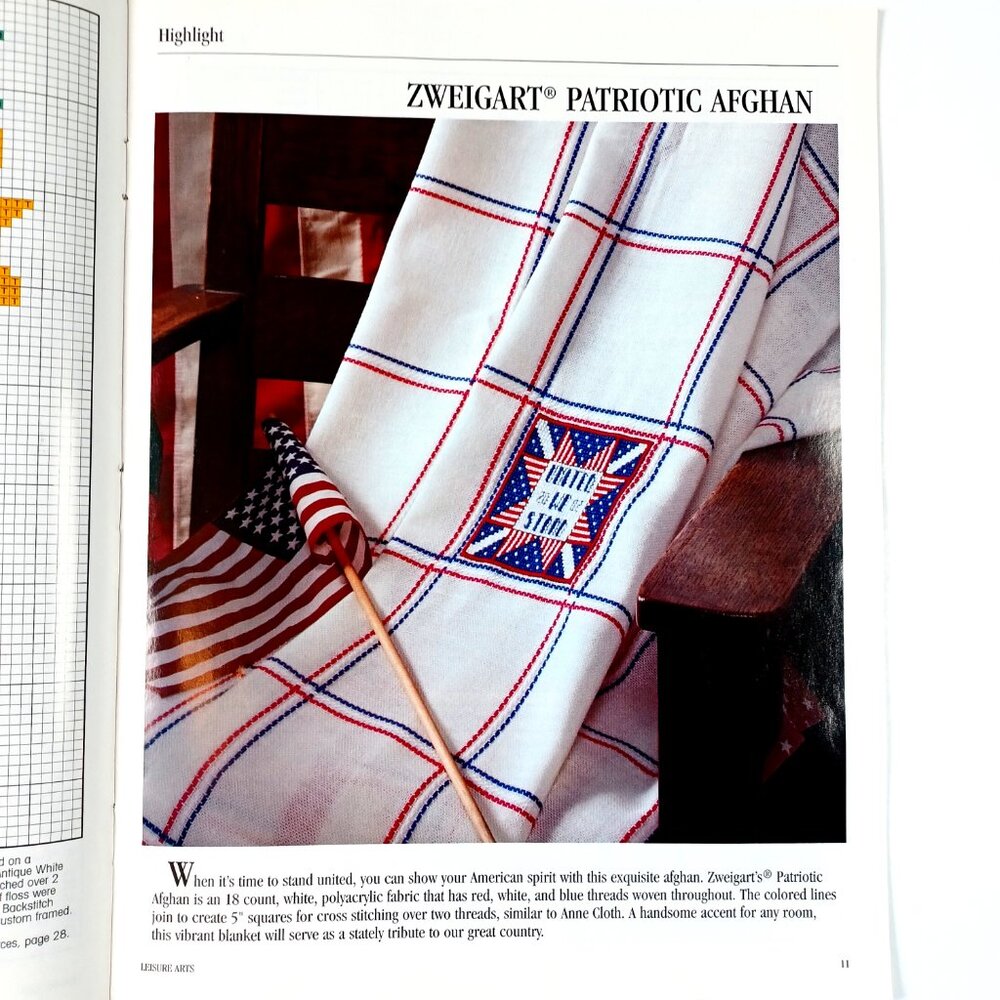 For the Love of Cross Stitch Magazine Leisure Arts 8 Projects 32 Pages May 2002 - Picture 5 of 10